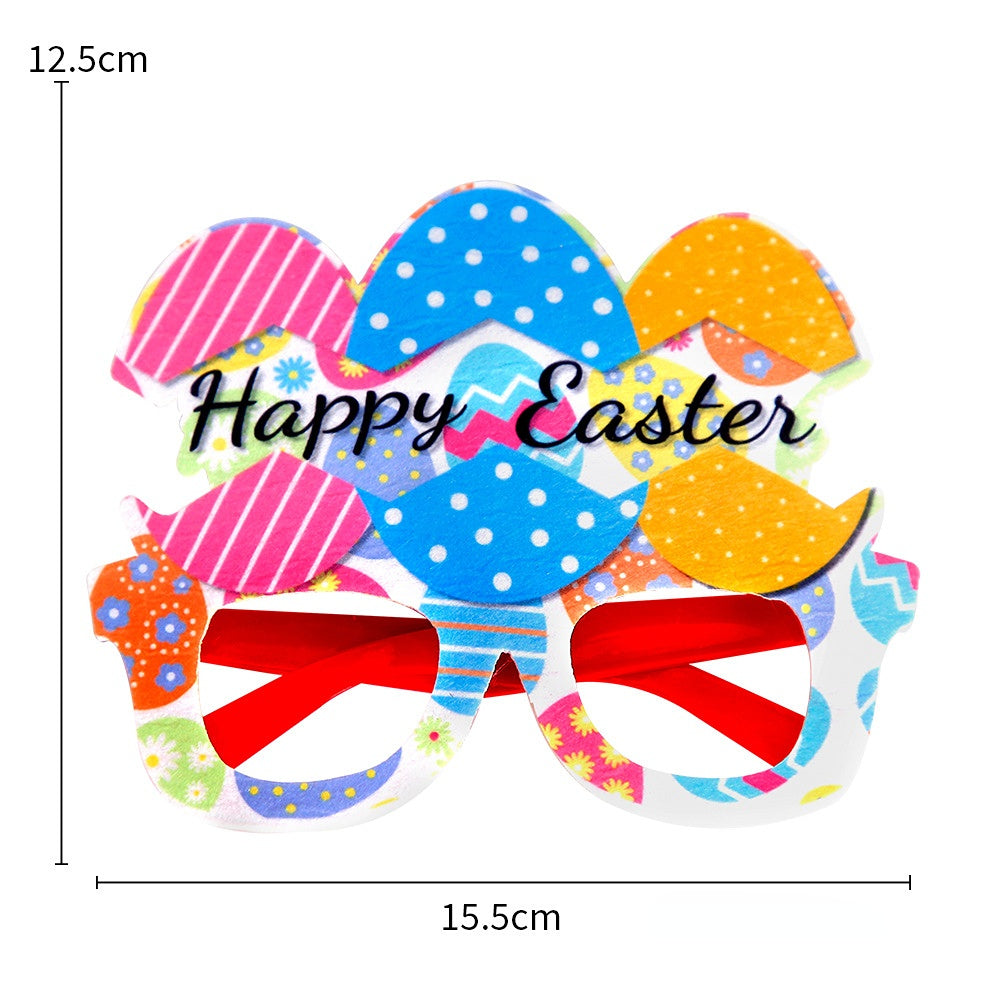 Wholesale Plastic Easter Decoration Bunny Glasses